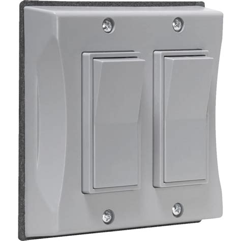 2 gang weatherproof switch cover